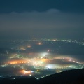 かぶと岩展望所からの夜景（著作権フリー） 
