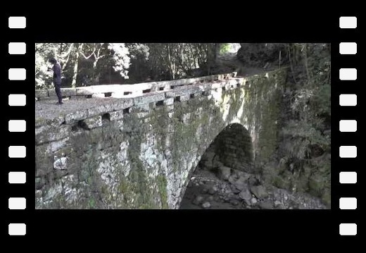 九州パワースポット巡り：熊本県美里町　馬門橋と馬門の滝