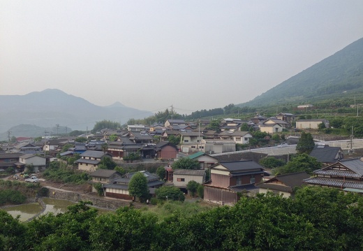 熊本市松尾町平山の集落