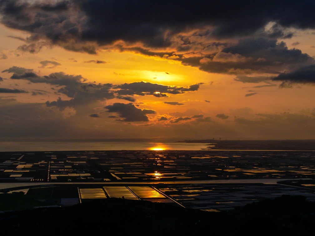 河内町から有明海を望む2