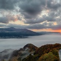 南阿蘇の雲海　俵山展望所より　無料写真　フリー写真