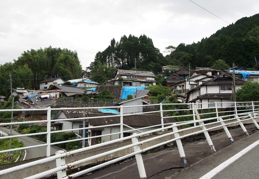 熊本地震益城町杉堂付近の被害状況