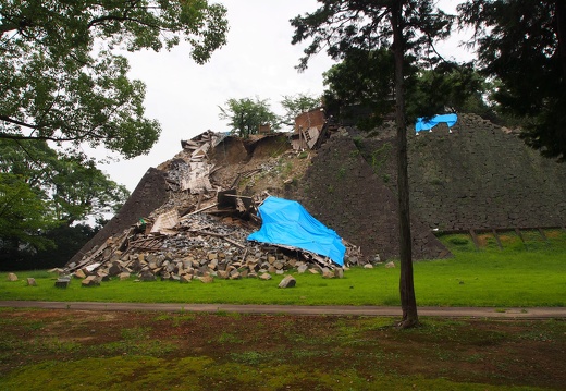 熊本地震による熊本城の被害