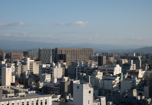 熊本市役所からの俯瞰画像