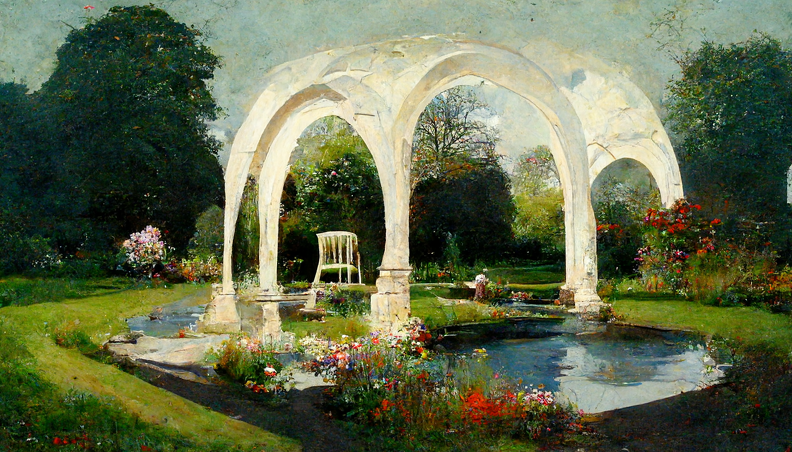 Kohji_Asakawa_There_are_chairs_and_arches_and_a_fountain_in_a_b_7dc89eca-0972-4ff4-a7a8-e17a709d584b.png