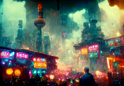 Kohji Asakawa The world of the movie Blade Runner City of Neon  1ea553ff-f73e-4010-81aa-7f6de03b78bf