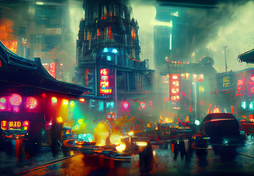 Kohji Asakawa The world of the movie Blade Runner City of Neon  10ba20b9-498f-4b19-97e6-260c26d858d0