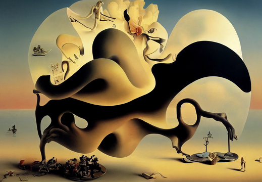 Kohji Asakawa Dalis style of surrealism 92fe44e3-afea-4754-9754-77d4e2f4ee1a