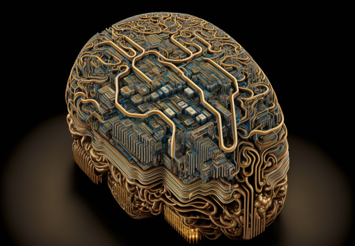 Cyber Brain Image