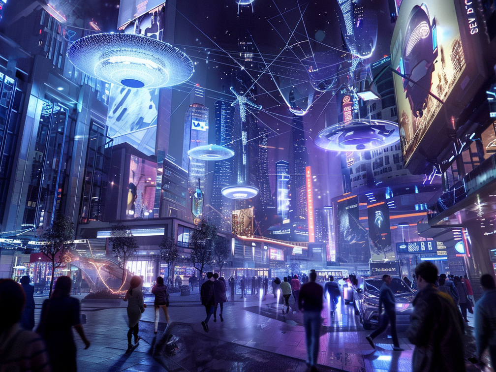 A futuristic city 003